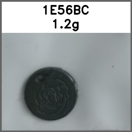 标牌_玫瑰花_刻花_单孔_圆形图片