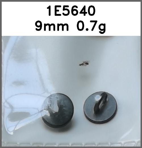 蘑菇扣_O脚_微凸面_平面图片