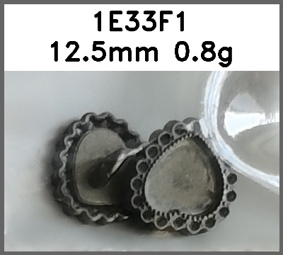 蘑菇扣_心形_粘钻图片