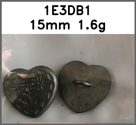 蘑菇扣_O脚_心形_刻花图片