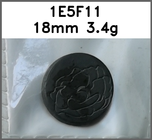 蘑菇扣_O脚_平面_刻花图片