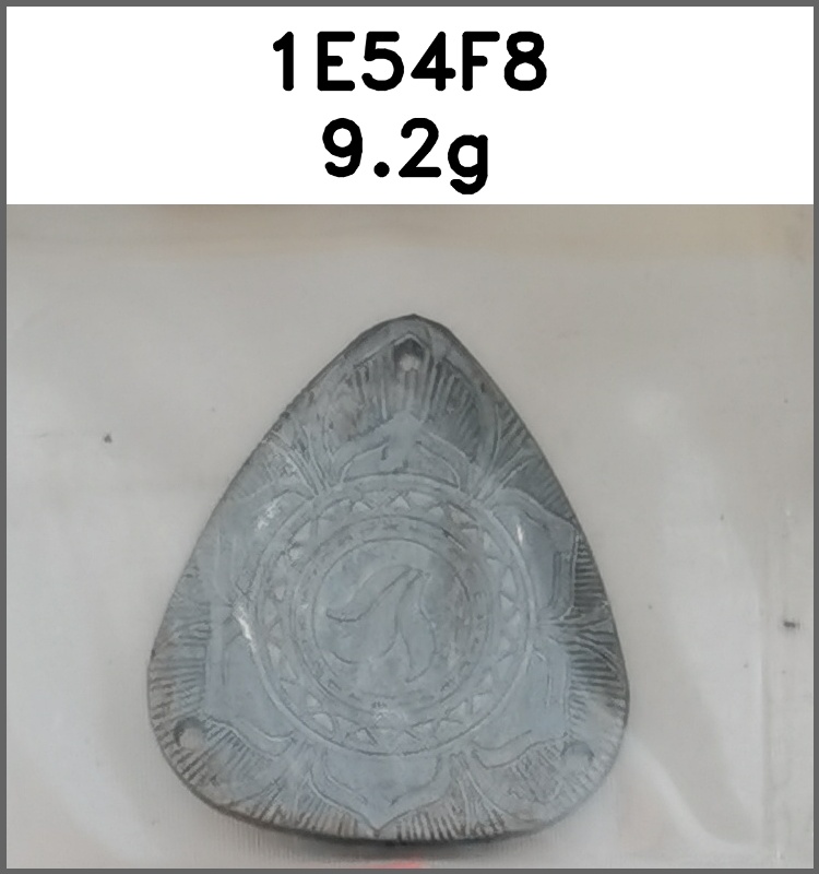 标牌_三角形_刻花_三孔图片