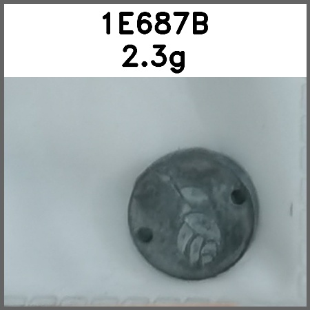 标牌_玫瑰花_刻花_两孔_圆形图片