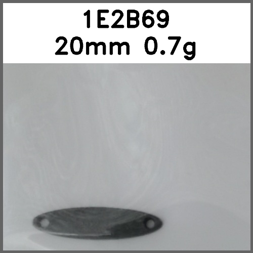 标牌_椭圆_光面_两孔图片