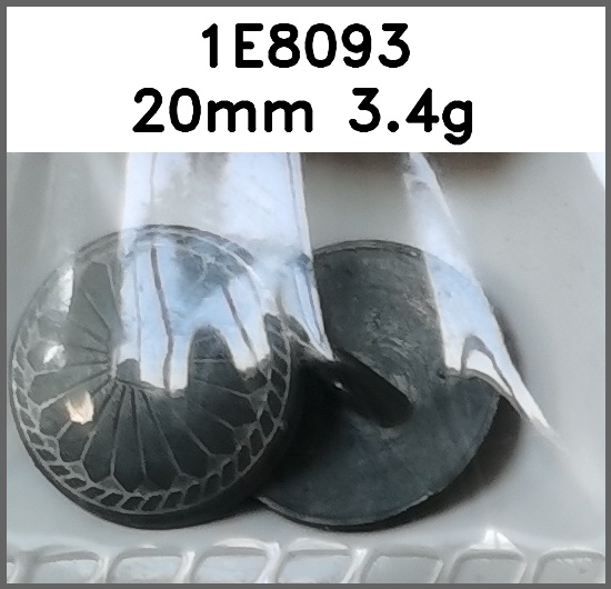 蘑菇扣_凸面_刻花图片