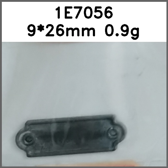 标牌_光面_滴塑_两孔图片