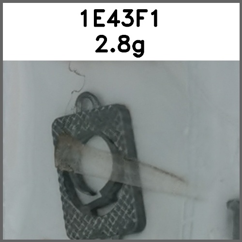 标牌_方形_镂空_两孔图片