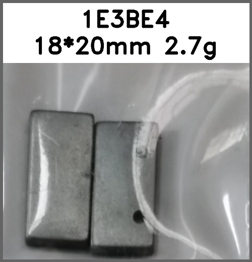 尾夹_方形_有孔_抽芯_扁_两孔图片