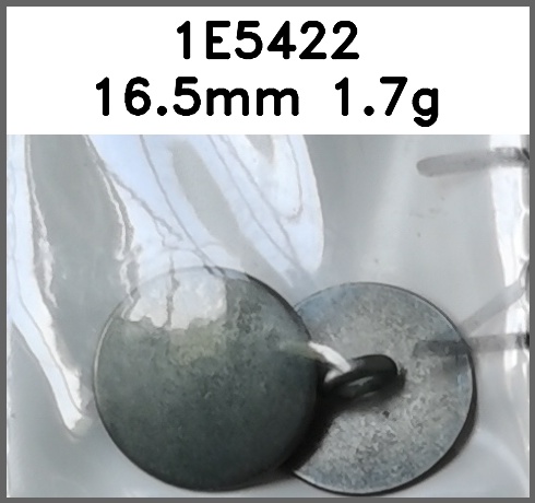 蘑菇扣_O脚_凸面_平面图片