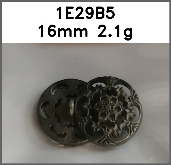 蘑菇扣_O脚_镂空_刻花图片