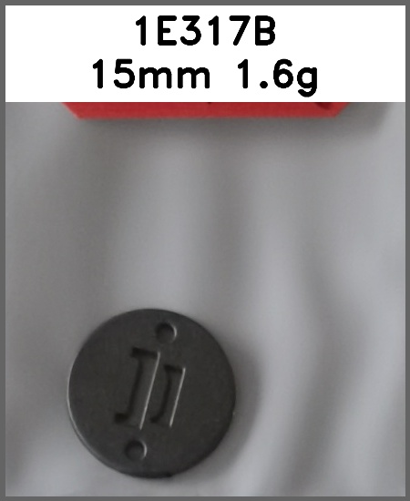 标牌_镂空_刻花_两孔_圆形图片