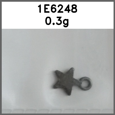 挂件_五角星_粘钻_单孔图片