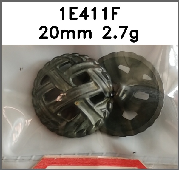 蘑菇扣_镂空_刻花图片