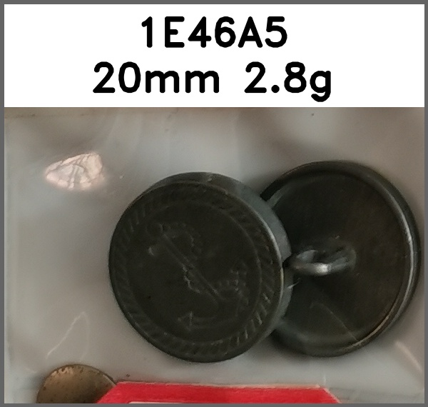 蘑菇扣_铁锚_刻花图片