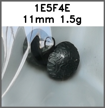 蘑菇扣_凸面_刻花图片