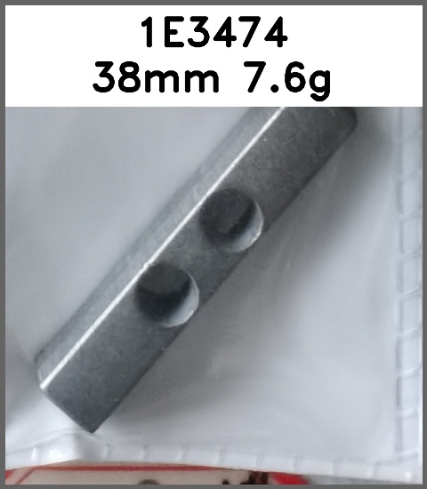 装饰件_中空_穿带_长方形_两孔图片